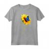 T-shirt Sindrome di Down - Girasole Mai Rinunciare al Giù - Supporto T21 e Consapevolezza - Ideale per Compleanno, Estate, Feste