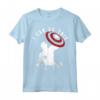 HapTiger Captain America I Can Do This All Day Silhouette Maglietta - Officially Licensed Marvel Apparel - Buy Online Now