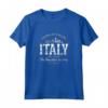 Italia Stile Vintage Retrò - Maglietta Leggera con Taglio Classico - Ideale per Appassionati di Moda Vintage