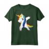 LGBT Pride Gay e Lesbiche Unicorno Dabbing Divertente T-Shirt - Acquista Maglietta LGBTQ+ per il Sostegno ai Diritti dei Gay