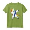 LGBT Pride Gay e Lesbiche Unicorno Dabbing Divertente T-Shirt - Acquista Maglietta LGBTQ+ per il Sostegno ai Diritti dei Gay