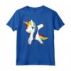 LGBT Pride Gay e Lesbiche Unicorno Dabbing Divertente T-Shirt - Acquista Maglietta LGBTQ+ per il Sostegno ai Diritti dei Gay