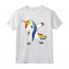 LGBT Pride Gay e Lesbiche Unicorno Dabbing Divertente T-Shirt - Acquista Maglietta LGBTQ+ per il Sostegno ai Diritti dei Gay
