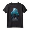 HapTiger Black Panther Movie Wakanda City Silhouette Maglietta - Officially Licensed Marvel Apparel for Fans