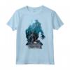 HapTiger Black Panther Movie Wakanda City Silhouette Maglietta - Officially Licensed Marvel Apparel for Fans