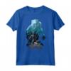 HapTiger Black Panther Movie Wakanda City Silhouette Maglietta - Officially Licensed Marvel Apparel for Fans