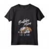 Donna Divertente Bulldog Inglese - Regalo Abbigliamento Mamma Maglietta con Collo a V - Ideale per Compleanno o Natale