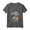 Donna Divertente Bulldog Inglese - Regalo Abbigliamento Mamma Maglietta con Collo a V - Ideale per Compleanno o Natale