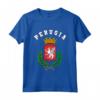 Perugia Stemma Jersey Bandiera Calcio Maglietta - Orgoglio Nazionale e Souvenir Calcio Italia
