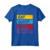 EAT SLEEP DRIFT REPEAT - Maglietta alla Deriva Car Tuning JDM - Regalo per Appassionati di Auto e Drift