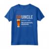 Funny Druncle Definition Like A Normal Uncle - Beer Maglietta for Men - Perfect Gift for Craft Beer Enthusiasts