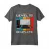 Livello 70 Completa - Maglietta Computer Gaming per il 70° Compleanno - Regalo Perfetto per Gamer
