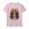 La Calavera Catrina - Santa Muerte - Teschio di zucchero Maglietta per il Dia de los Muertos - Costume Messicano e Ispanico