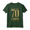 Mi ci sono voluti 70 anni di Compleanno - Maglietta Regalo divertente per Uomo e Donna - Ideale per San Valentino o Natale