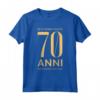 Mi ci sono voluti 70 anni di Compleanno - Maglietta Regalo divertente per Uomo e Donna - Ideale per San Valentino o Natale