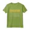 Educatore Definizione - HapTiger Maglietta Divertente Idea Regalo per Educatore Uomo e Donna
