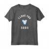 HapTiger Avengers Endgame Iron Man I Love You 3000 Maglietta - Officially Licensed Apparel for Marvel Fans