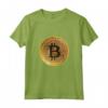 Golden BTC Bitcoin Cryptocurrency Token Tee shirts - Men's & Women's Crypto T-shirt - Buy Bitcoin Shirt Online