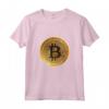 Golden BTC Bitcoin Cryptocurrency Token Tee shirts - Men's & Women's Crypto T-shirt - Buy Bitcoin Shirt Online