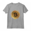 Golden BTC Bitcoin Cryptocurrency Token Tee shirts - Men's & Women's Crypto T-shirt - Buy Bitcoin Shirt Online