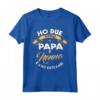 Ho due titoli Papà e Nonno - Maglietta Regalo divertente per la Festa del Papà - Ideale per Compleanno - T-shirt padre e figlio inclusa