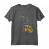 Best Cat Dad Ever - Maglietta Regalo per Papà Gatto - Taglio Classico e Leggera
