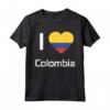 I Love Colombia T-shirt Tee T Shirt Tshirt Maglietta - Flag Shirt for Men Women Kids - Patriotic Apparel for Colombians