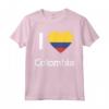 I Love Colombia T-shirt Tee T Shirt Tshirt Maglietta - Flag Shirt for Men Women Kids - Patriotic Apparel for Colombians