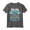 Festa del Papà - Il Miglior Papa Compleanno Maglietta - Ideale per Regalo a Nonno o Amici