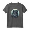 Skeletons Lovers Full Moon Pastel Goth Gothic Occult Wicca Maglietta - Embrace Under the Full Moon - Ideal for Teens and Adults