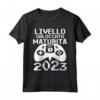 Livello Sbloccato Maturità 2023 - Video Gaming Gamer Game Maglietta per Compleanno - Regalo Ideale per Gamers