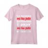 HapTiger Maglietta - La Mamma mi ha fatto Bellissimo il Papa' mi ha fatto Milanista - Ideale Regalo per Bambini Milanisti