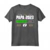Futuro Papà 2023 Loading - Regali Divertente Per Papa Padre Maglietta - Ideale per Annuncio di Gravidanza, Compleanno o Natale