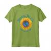 Hippie BOHO Flower Power - Save the Earth Raise a Hippie Maglietta - Ideale per la Giornata della Terra o come Regalo Ecologico