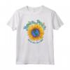 Hippie BOHO Flower Power - Save the Earth Raise a Hippie Maglietta - Ideale per la Giornata della Terra o come Regalo Ecologico