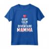 Keep Calm Annuncio Gravidanza Futura Mamma - Maglietta Divertente per Neo Mamme - Regalo per Donne Incinte