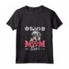 Donna Migliore Mamma Bluetick Coonhound - Maglietta con Collo a V per la Festa della Mamma - Ideale per Regalo di Compleanno per Amanti dei Cani