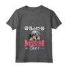 Donna Migliore Mamma Bluetick Coonhound - Maglietta con Collo a V per la Festa della Mamma - Ideale per Regalo di Compleanno per Amanti dei Cani