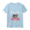 Donna Migliore Mamma Bluetick Coonhound - Maglietta con Collo a V per la Festa della Mamma - Ideale per Regalo di Compleanno per Amanti dei Cani