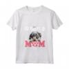 Donna Migliore Mamma Bluetick Coonhound - Maglietta con Collo a V per la Festa della Mamma - Ideale per Regalo di Compleanno per Amanti dei Cani
