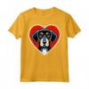 Bluetick Coonhound Heart Cute Puppy Amante Cani Rifugio Rescue Maglietta - Cuore di Bluetick Coonhound - Ideale per Addestratori di Cani