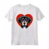 Bluetick Coonhound Heart Cute Puppy Amante Cani Rifugio Rescue Maglietta - Cuore di Bluetick Coonhound - Ideale per Addestratori di Cani