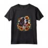 Grafica Bluetick Coonhound Sunflowers - Maglietta Razza del Cane per Amanti dei Bluetick Coonhound e Girasoli