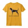 Bluetick Coonhound Crazy Dog Amante Maglietta - Ideale per Amanti dei Cani - Regalo Unico per Proprietari di Bluetick Coonhound