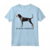 Bluetick Coonhound Crazy Dog Amante Maglietta - Ideale per Amanti dei Cani - Regalo Unico per Proprietari di Bluetick Coonhound