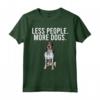 Meno Persona Più Cani Bluetick Coonhound Maglietta - Divertente Design per Amanti dei Cani - Regalo per Introvertiti