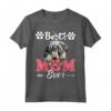 Migliore Mamma Bluetick Coonhound - Maglietta per Donne Amanti dei Cani - Regalo Ideale per Proprietarie di Bluetick Coonhound e Amanti dei Wheaten - Festa della Mamma e Compleanni