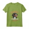 Donna Bluetick Coonhound Dog Razza Bluetick Coonhound Dad Maglietta con Collo a V - Regalo divertente per gli amanti di Bluetick Coonhound - Ideale per festività speciali