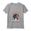 Donna Bluetick Coonhound Dog Razza Bluetick Coonhound Dad Maglietta con Collo a V - Regalo divertente per gli amanti di Bluetick Coonhound - Ideale per festività speciali
