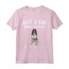 Funny Im Just A Girl Who Loves Bluetick Coonhounds - Maglietta per Donne Amanti dei Cani - Regalo per Amanti del Bluetick Coonhound